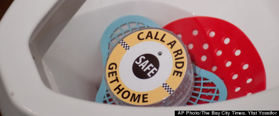 If you drink and drive, urine trouble!