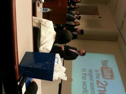 Emory MBAs make their presentations.